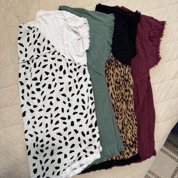 Umgee linen Tops 4 count - Picture 6 of 6